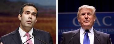 George P. Bush and Donald Trump George P. Bush and Donald Trump