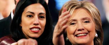 Hillary Clinton and Huma Abedin