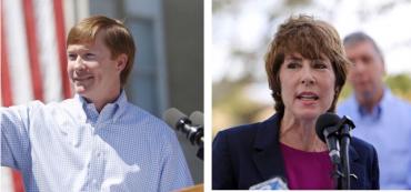 Adam Putnam and Gwen Graham 