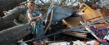 Inland damage: A scene in Marianna