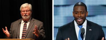 Jack Latvala and Andrew Gillum Jack Latvala and Andrew Gillum