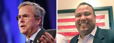 Jeb Bush and Jose Mallea Jeb Bush and Jose Mallea