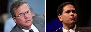Jeb Bush and Marco Rubio