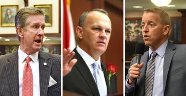 Jim Boyd, Richard Corcoran and Paul Renner