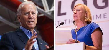 Joe Biden and Nancy Soderberg Joe Biden and Nancy Soderberg