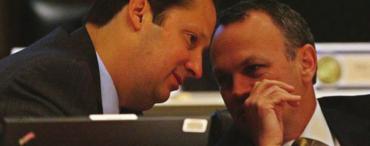 Joe Negron and Richard Corcoran Joe Negron and Richard Corcoran