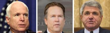 John McCain, Vern Buchanan and Michael McCaul
