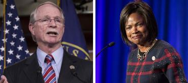 John Rutherford and Val Demings John Rutherford and Val Demings