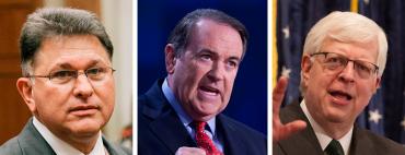 John Stemberger, Mike Huckabee, and Dennis Prager