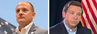 Jose Javier Rodriguez and Ron DeSantis