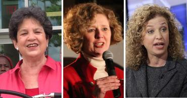 Lois Frankel, Susan Brooks and Debbie Wasserman Schultz