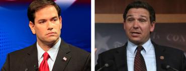 Marco Rubio and Ron DeSantis