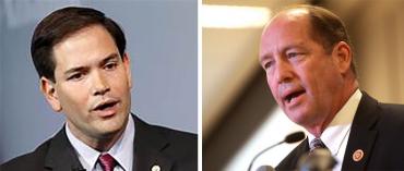 Marco Rubio and Ted Yoho Marco Rubio and Ted Yoho