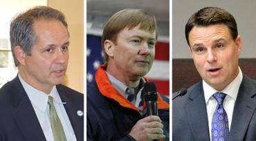 Mark Wilson, Adam Putnam and Will Weatherford