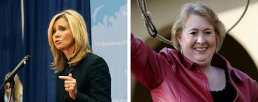 Marsha Blackburn and Janet Huckabee