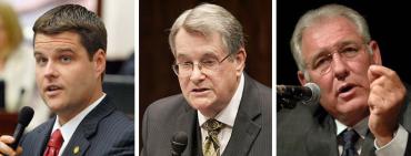 Matt Gaetz, Don Gaetz and Greg Evers