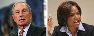 Mike Bloomberg and Val Demings Mike Bloomberg and Val Demings