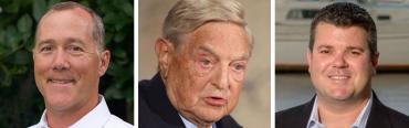 Mike Miller, George Soros and Scott Sturgill Mike Miller, George Soros and Scott Sturgill