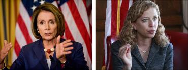 Nancy Pelosi and Debbie Wasserman Schultz Nancy Pelosi and Debbie Wasserman Schultz