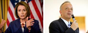 Nancy Pelosi and Ted Deutch