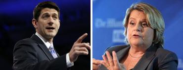 Paul Ryan and Ileana Ros-Lehtinen