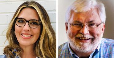 Rachel Perrin Rogers and Jack Latvala