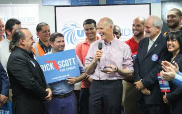 Rick Scott in Medley Rick Scott in Medley
