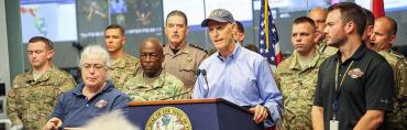 Gov. Rick Scott's briefing