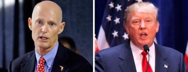 Rick Scott and Donald Trump Rick Scott and Donald Trump
