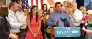 Gov. Ron DeSantis, as he began his first term Gov. Ron DeSantis, as he began his first term