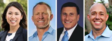 Stephanie Murphy, Randy Perkins, John Mica and Brian Mast