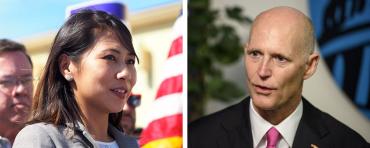 Stephanie Murphy and Rick Scott