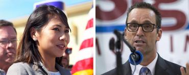 Stephanie Murphy and Steve Knight