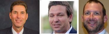 Stephen J. Ubl, Ron DeSantis and Christopher Pettit