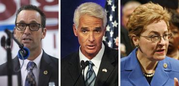 Steve Knight ,Charlie Crist and Marcy Kaptur