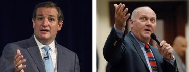 Ted Cruz and Neil Combee