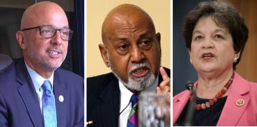 Ted Deutch, Alcee Hastings and Lois Frankel