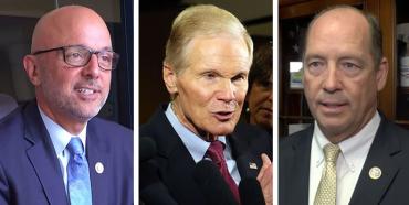 Ted Deutch, Bill Nelson and Ted Yoho