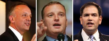 Ted Deutch, Tom Rooney and Marco Rubio