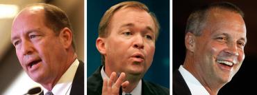 Ted Yoho, Mick Mulvaney, and Curt Clawson Ted Yoho, Mick Mulvaney, and Curt Clawson