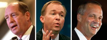 Ted Yoho, Mick Mulvaney, and Curt Clawson