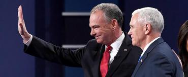 Tim Kaine and Mike Pence Tim Kaine and Mike Pence