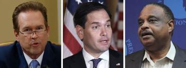 Vern Buchanan, Marco Rubio and Al Lawson