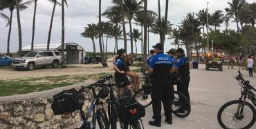 An African-American woman arrested at Urban Beach Week, Miami Beach An African-American woman arrested at Urban Beach Week, Miami Beach