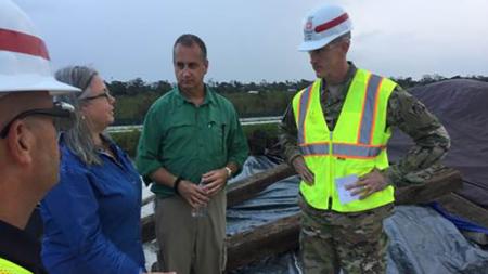 Rep. Mario Diaz-Balart surveys damage at the Herbert Hoover Dike after Hurricane Irma Rep. Mario Diaz-Balart surveys damage at the Herbert Hoover Dike after Hurricane Irma