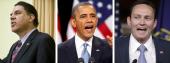 Alan Grayson, Barack Obama and Patrick Murphy