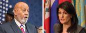 Alcee Hastings and Nikki Haley