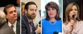 Alex Diaz de la Portilla, Jose Felix Diaz, Annette Taddeo and Ana Rivas Logan