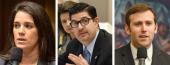 Anitere Flores, Manny Diaz Jr. and Chris Sprowls
