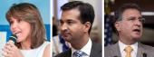Annette Taddeo, Carlos Curbelo and Joe Garcia